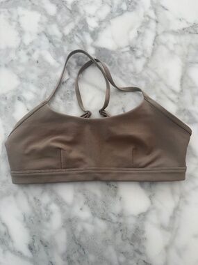 Champagne Alo Sports Bra